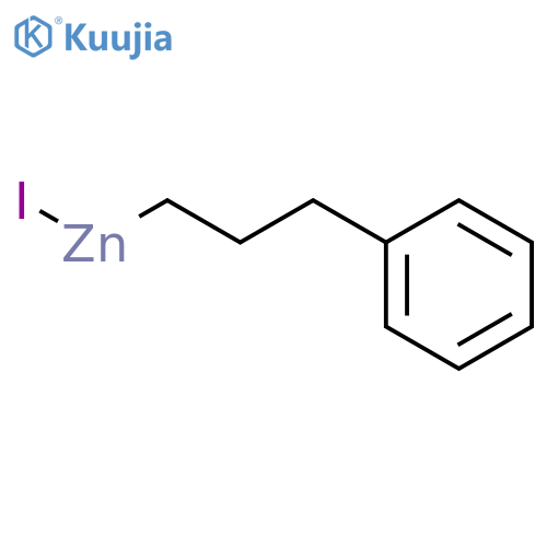 Zinc, iodo(3-phenylpropyl)- structure