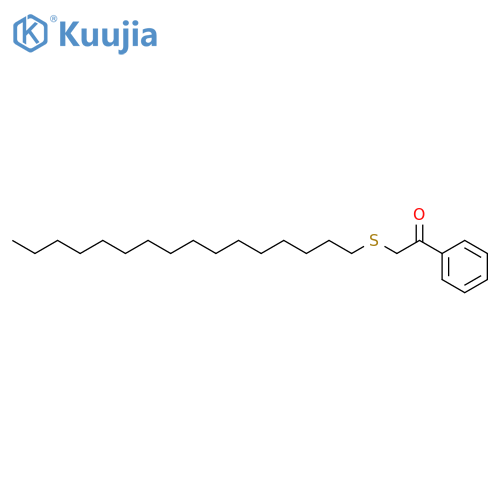 Ethanone, 2-(hexadecylthio)-1-phenyl- structure
