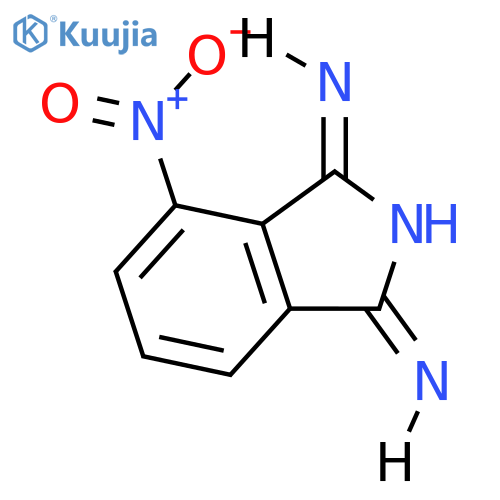 1H-Isoindole-1,3(2H)-diimine, 4-nitro-, (1E,3Z)- structure