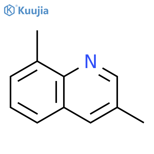 Quinoline,3,8-dimethyl- structure
