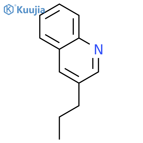 Quinoline, 3-propyl- structure