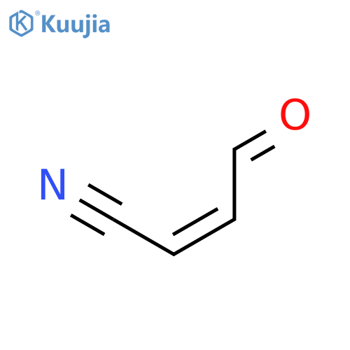 2-Butenenitrile, 4-oxo-, (2Z)- structure