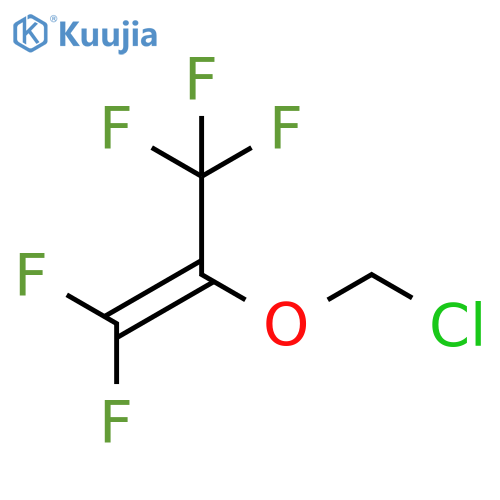 2-(Chloromethoxy)-1,1,3,3,3-pentafluoro-1-propene structure