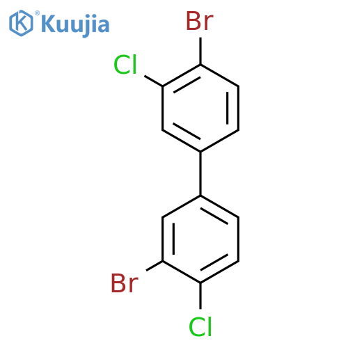 1,1'-Biphenyl, 3,4'-dibromo-3',4-dichloro- structure