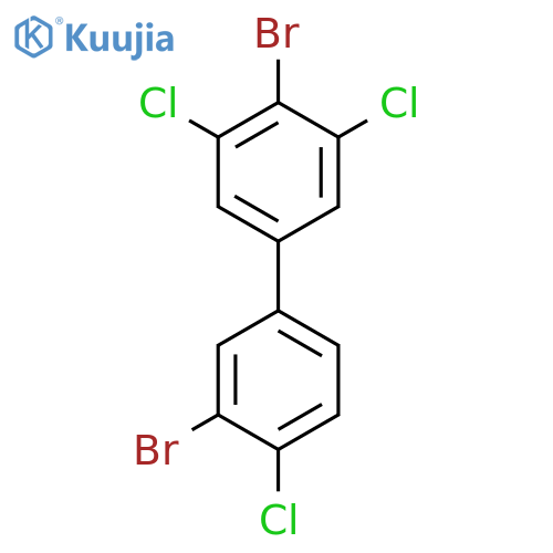 1,1'-Biphenyl, 3',4-dibromo-3,4',5-trichloro- structure