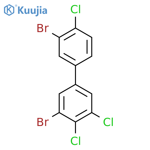 1,1'-Biphenyl, 3,3'-dibromo-4,4',5-trichloro- structure