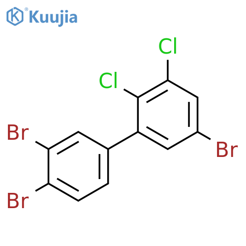 1,1'-Biphenyl, 3',4',5-tribromo-2,3-dichloro- structure