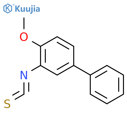 (2-Methoxy-5-phenyl)phenyl Isothiocyanate structure