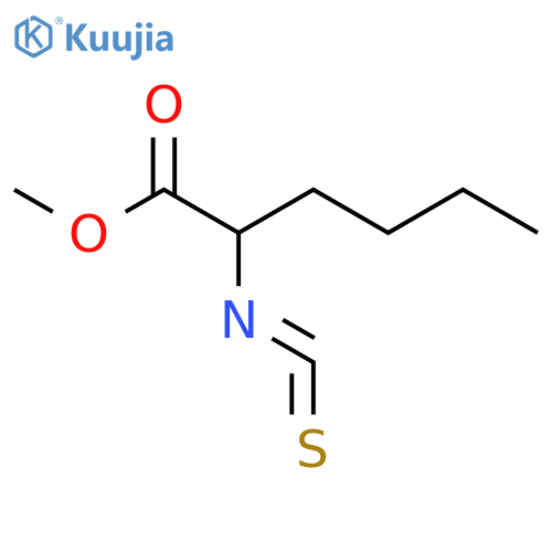 METHYL DL-2-ISOTHIOCYANATOCAPROATE structure