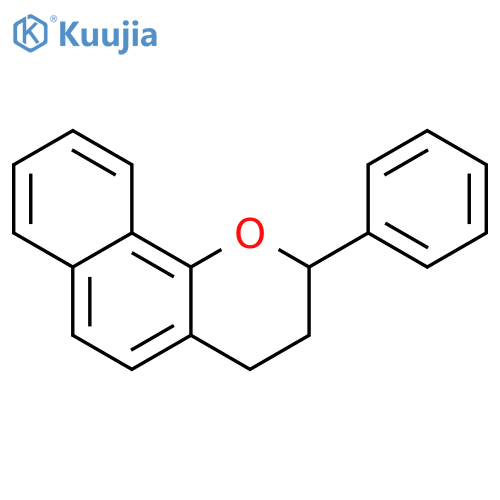 2H-Naphtho[1,2-b]pyran,3,4-dihydro-2-phenyl- structure