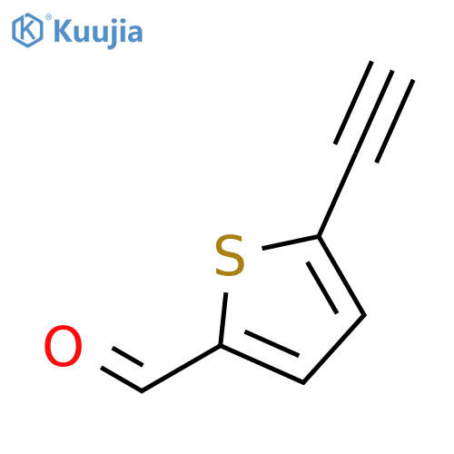 5-Ethynylthiophene-2-carbaldehyde structure