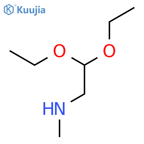 2,2-Diethoxy-N-methyl-1-ethanamine structure