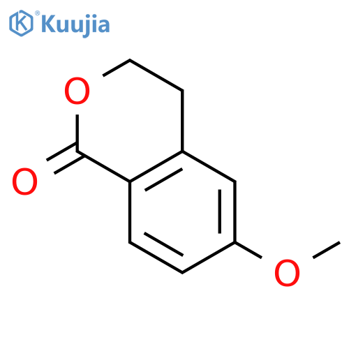 1H-2-Benzopyran-1-one,3,4-dihydro-6-methoxy- structure