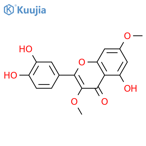 Quercetin 3,7-dimethyl ether structure
