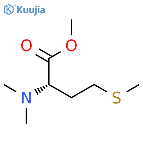 L-Methionine, N,N-dimethyl-, methyl ester structure
