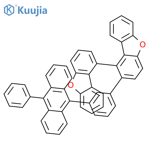 1,3'-Bidibenzofuran, 2-[3-(10-phenyl-9-anthracenyl)phenyl]- structure