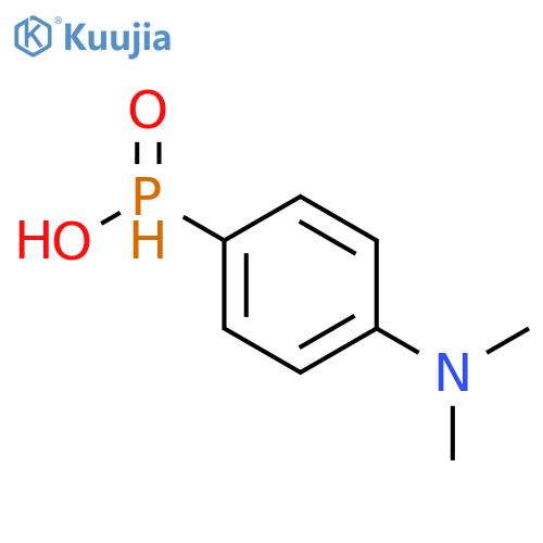 Phosphinic acid, P-[4-(dimethylamino)phenyl]- structure