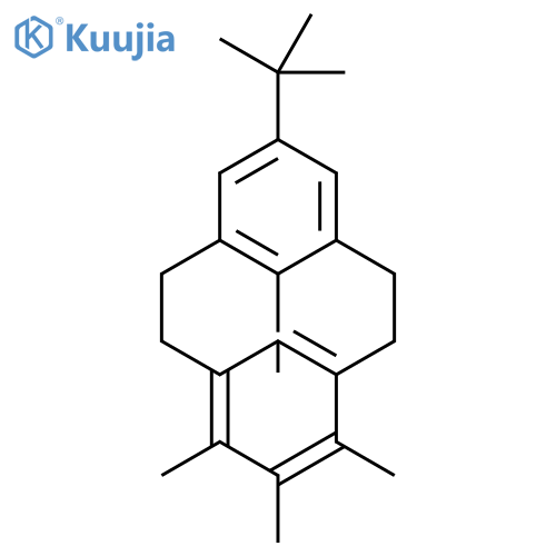 Tricyclo[9.3.1.14,8]hexadeca-1(15),4,6,8(16),11,13-hexaene, 13-(1,1-dimethylethyl)-5,6,7,15,16-pentamethyl- structure