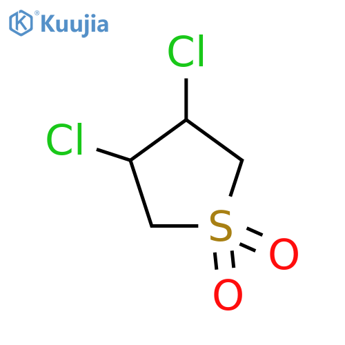 3,4-dichlorotetrahydrothiophene 1,1-dioxide structure