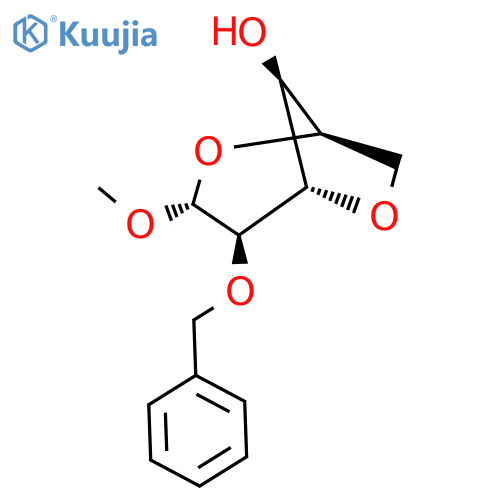 (1R,3R,4R,5S,8S)-3-Methoxy-4-phenylmethoxy-2,6-dioxabicyclo[3.2.1]octan-8-ol structure
