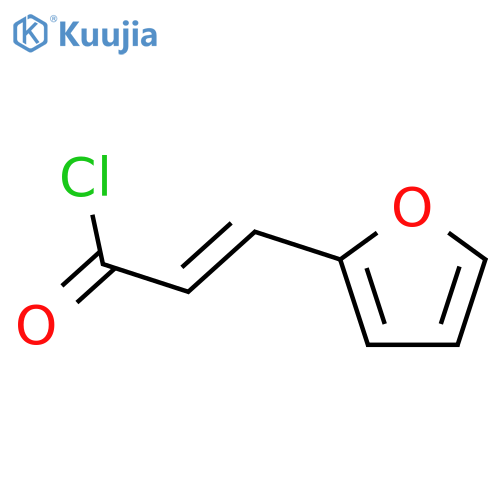 2-Propenoyl chloride, 3-(2-furanyl)- structure