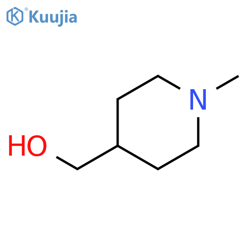 (1-methylpiperidin-4-yl)methanol structure