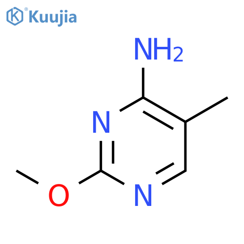 4-Pyrimidinamine, 2-methoxy-5-methyl- (9CI) structure