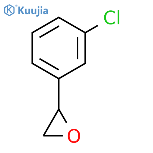 2-(3-Chlorophenyl)oxirane structure