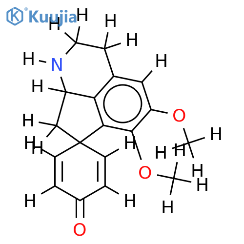(+)-stepharine structure