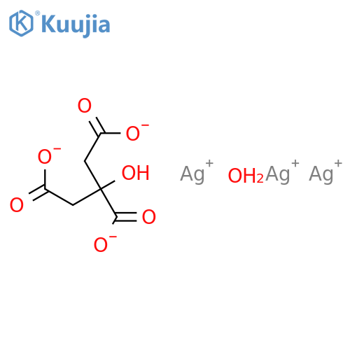 Silver(I) citrate hydrate structure