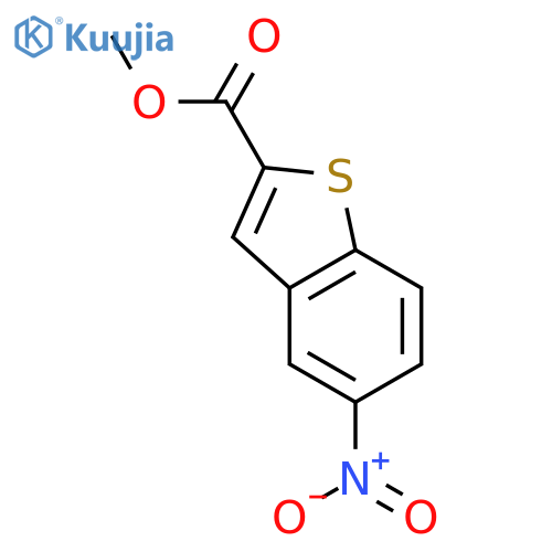 Methyl 5-Nitrobenzobthiophene-2-carboxylate structure