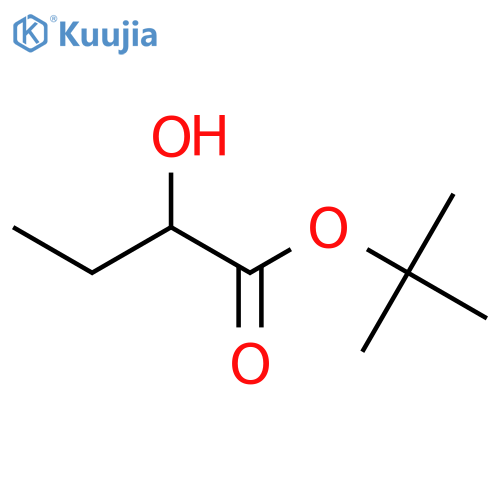 tert-Butyl-(R)-(+)-2-hydroxybutyrate structure