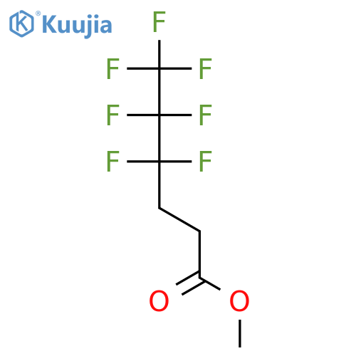 Methyl 4,4,5,5,6,6,6-heptafluorohexanoate structure