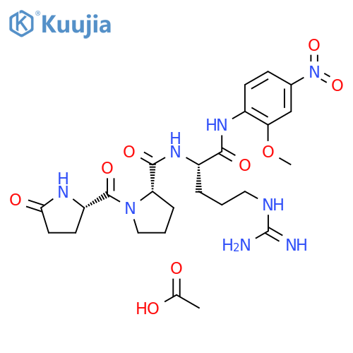 pGlu-Pro-Arg-MNA monoacetate structure