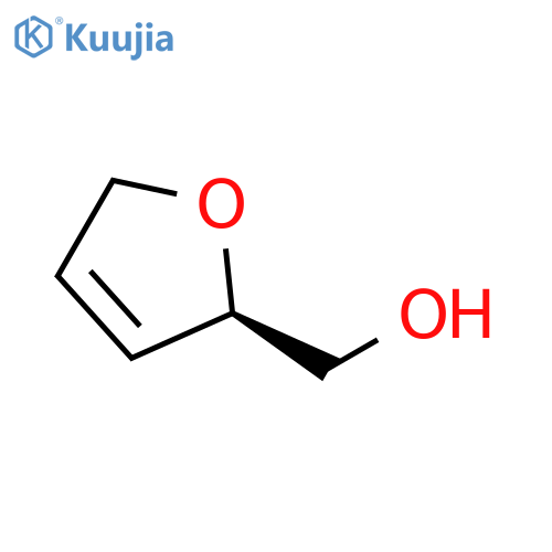2-Furanmethanol, 2,5-dihydro-, (2R)- structure