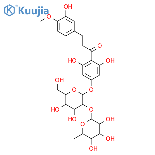 Neohesperidin dihydrochalcone structure