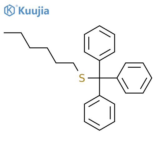 Sulfide, hexyl trityl structure