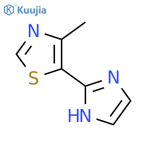 5-(2-Imidazolyl)-4-methylthiazole structure