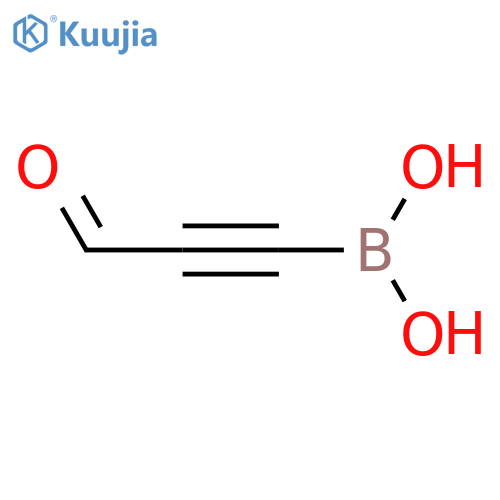 B-(3-Oxo-1-propyn-1-yl)boronic acid structure
