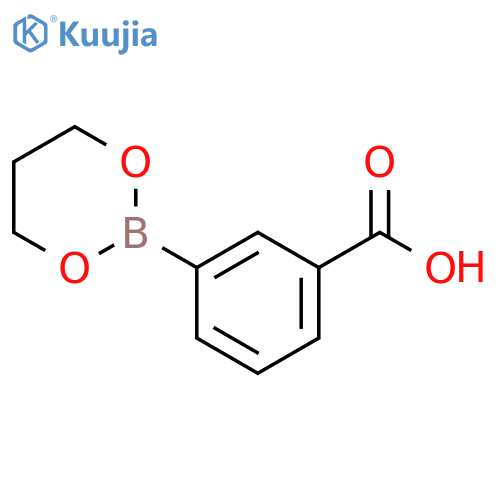 3-(1,3,2-Dioxaborolan-2-yl)benzoic acid structure