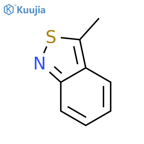 3-methyl-2,1-benzothiazole structure