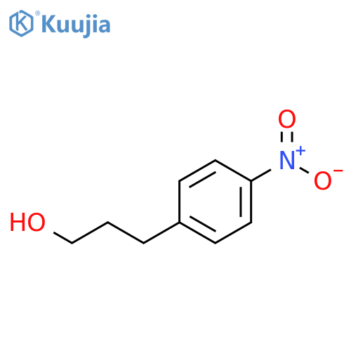 3-(4-nitrophenyl)propan-1-ol structure