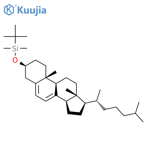 Silane, [(3b)-cholesta-5,7-dien-3-yloxy](1,1-dimethylethyl)dimethyl- structure