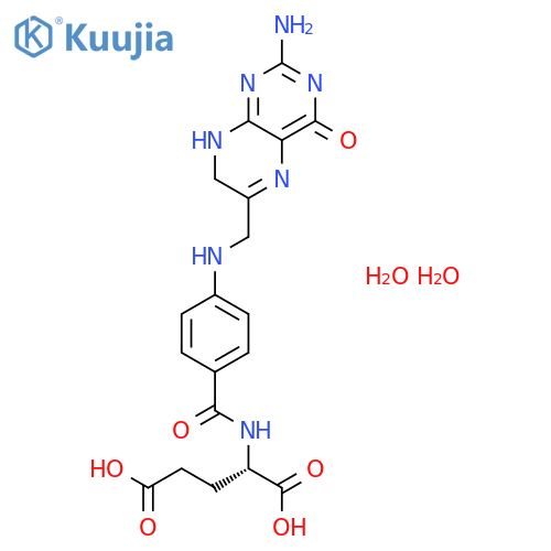 DIHYDROFOLIC ACID DIHYDRATE  90 structure
