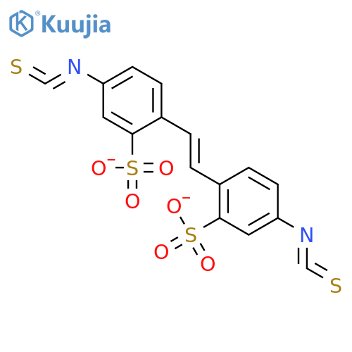 4 4'-DIISOTHIOCYANATO-2 2'-STILBENEDISU& structure
