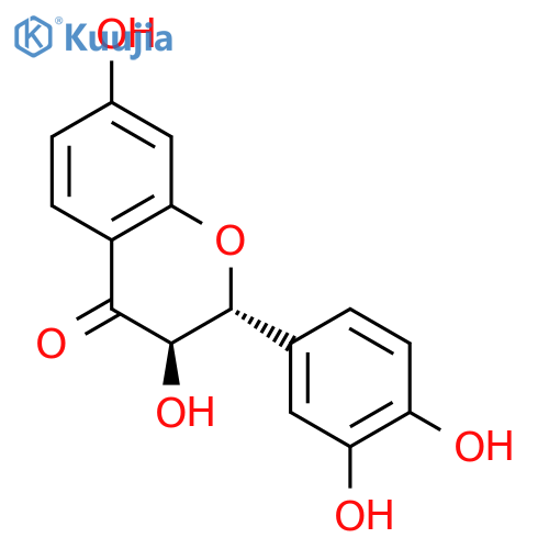 3,3',4',7-Tetrahydroxyflavanone structure