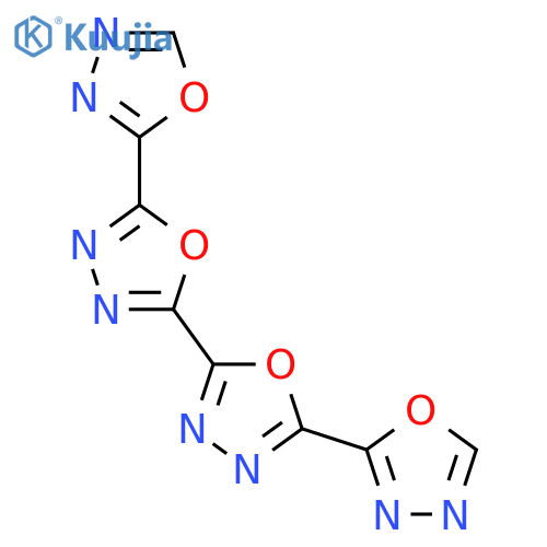 2,2':5',2'':5'',2'''-Quater-1,3,4-oxadiazole structure