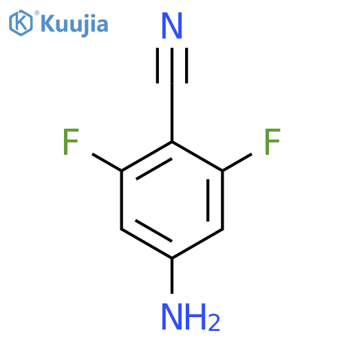 4-Amino-2,6-difluorobenzonitrile structure