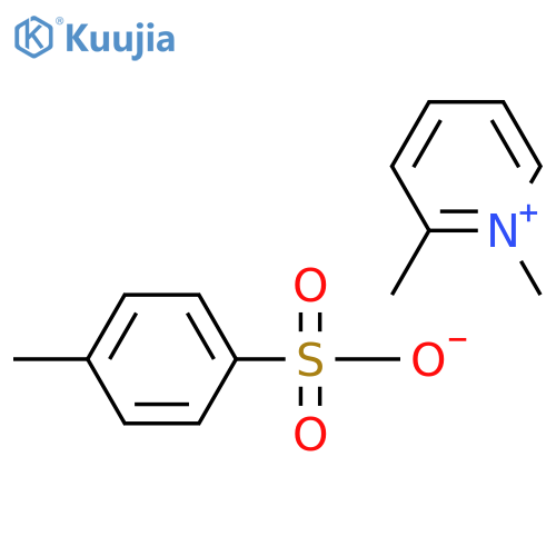 1,2-Dimethylpyridin-1-ium 4-methylbenzenesulfonate structure