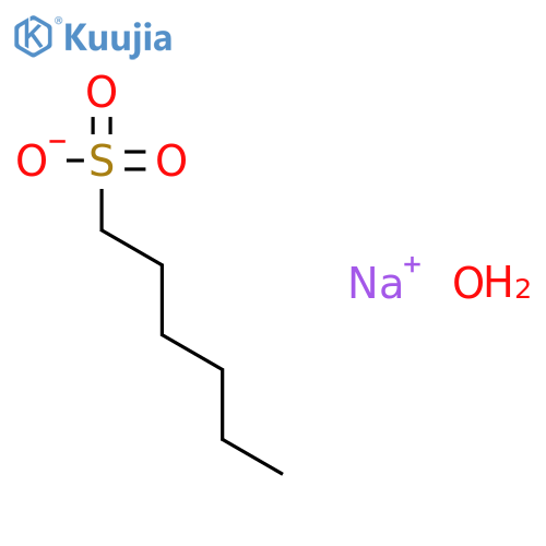 1-Hexanesulfonic Acid Sodium Salt Monohydrate structure
